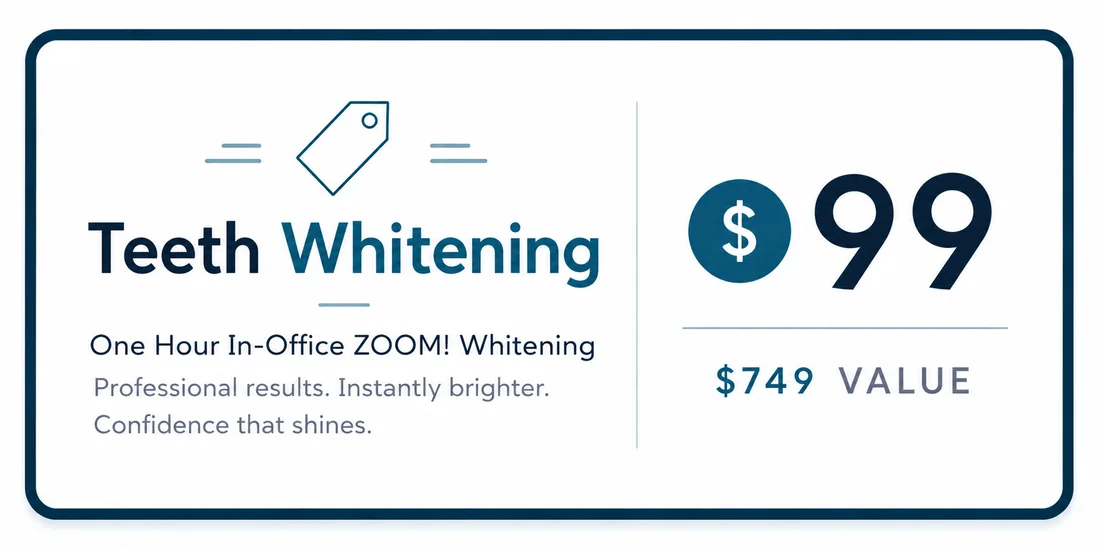 Teeth Whitening coupon — Rio Hondo Dental Office, Downey