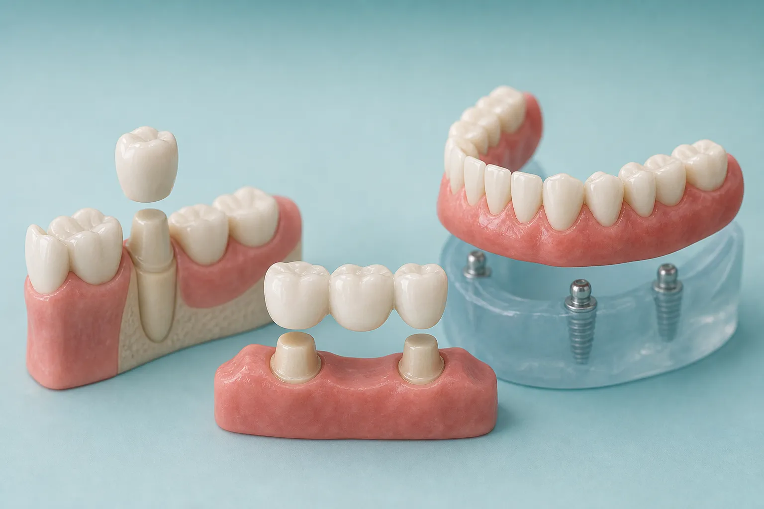Rebuilding the jaw foundation before an implant